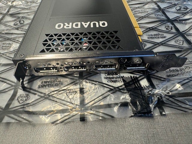 Dell Nvidia Quadro P4000 8GB 256-bit 3.0 x16 HP TWPW0