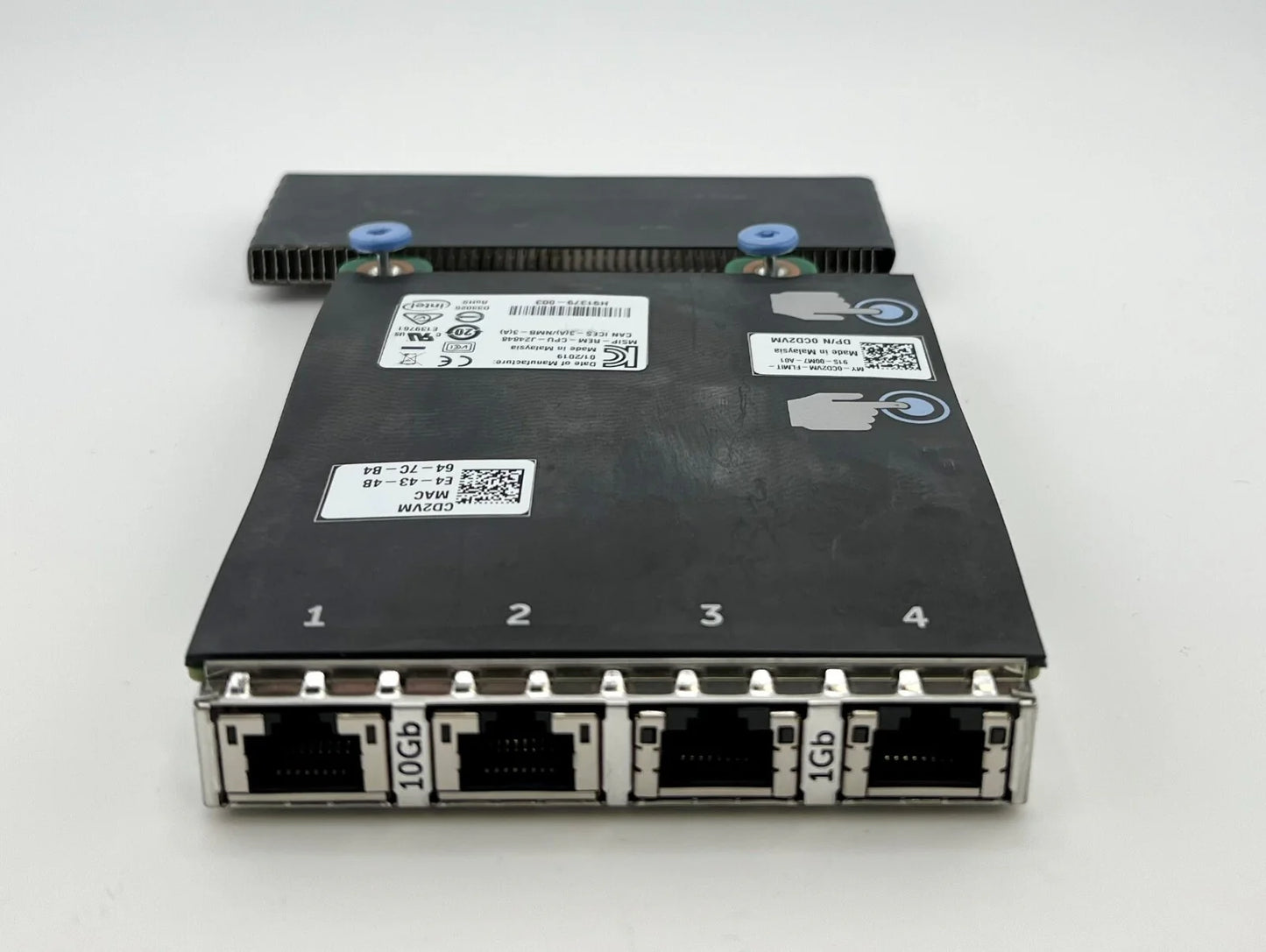 Dell Intel X550 Dual-Port 2x 10GB 2x 1GB CD2VM