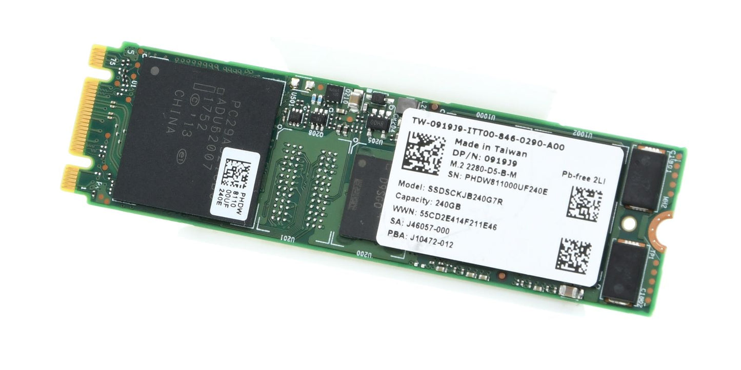 Dell 919J9 240GB SATA Boot / Intel DC S3520 SSDSCKJB240G7R
