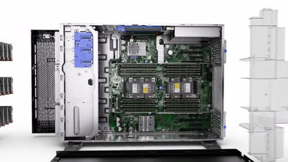 HPE ML350 G10 - 4 x Dual GPU / AI server