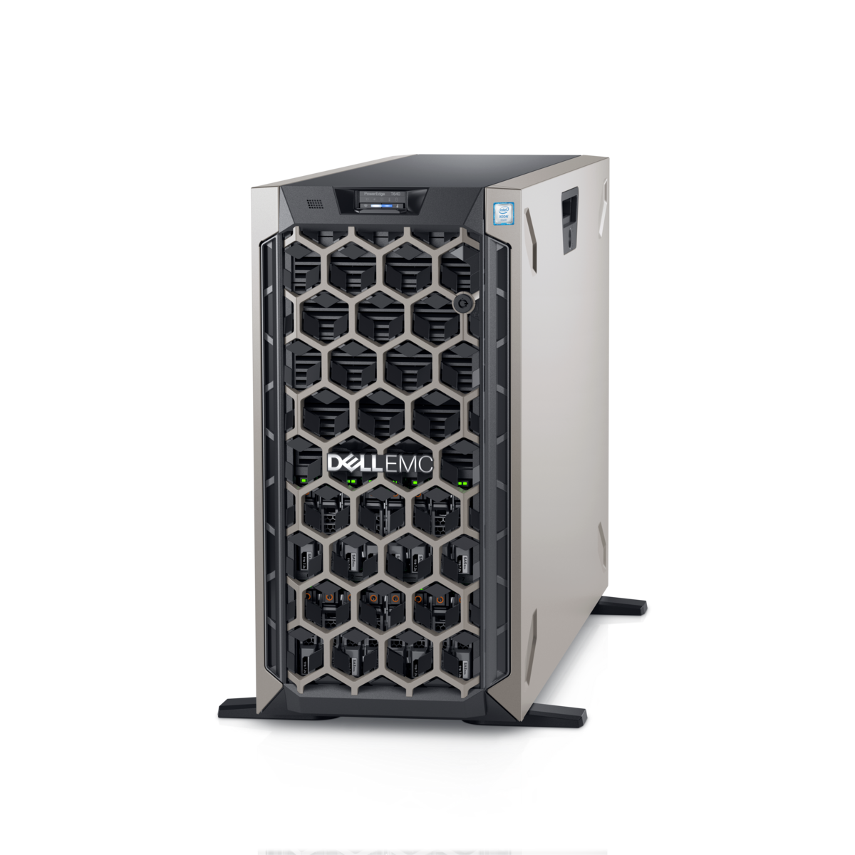 Illustrasjonsbilde av Dell PowerEdge T640 tower-server (16x 2,5"-chassis)