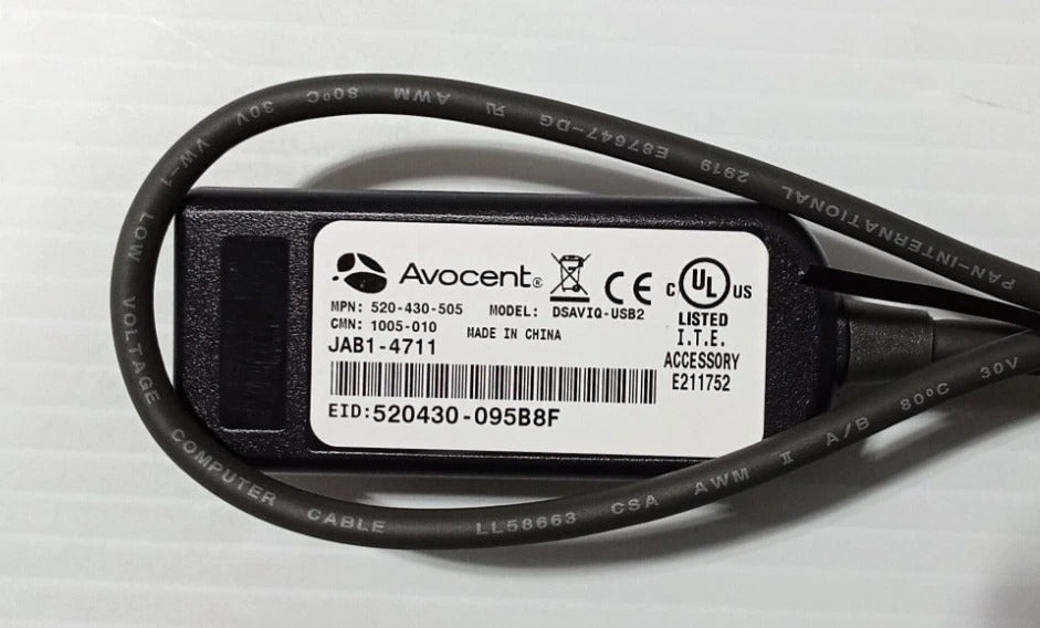 Avocent DSAVIQ-USB2 KVM Server Interface Cable Module