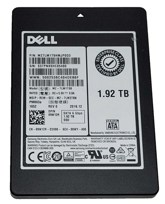 Dell 1.9TB SSD SATA K5P0T