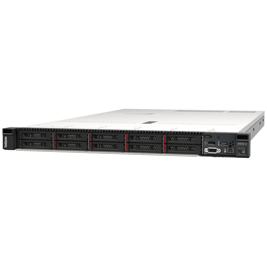 Lenovo ThinkSystem SR630 V2 1U rackserver sett forfra